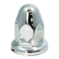 Chrome Nut Cover - 33mm Acorn Top